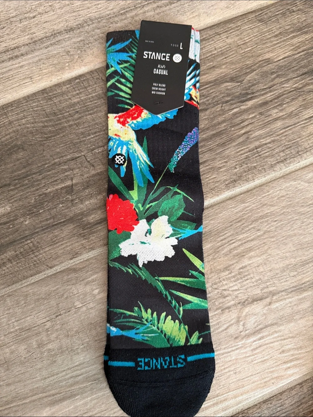 Stance Socks BOYS size Large (2-5.5) NWT